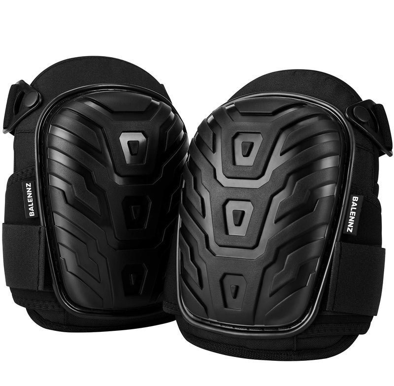 BALENNZ Professional Knee Pads for Work - Heavy Duty Foam Padding Gel Construction Knee Pads with Strong Double Straps â€“ Comfortable Knee Protection for Indoor and Outdoor Use (Knee High) - Image 1