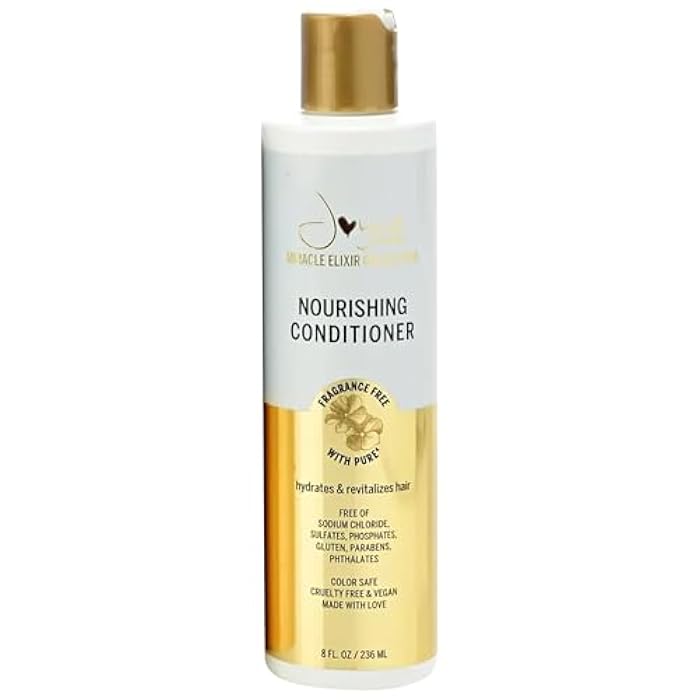 Miracle Elixir Collection Joyce Giraud Miracle Elixir Nourishing Conditioner, Restores Moisture, Detangles, Adds Shine, Unscented, 8 Fl. Oz - Image 1