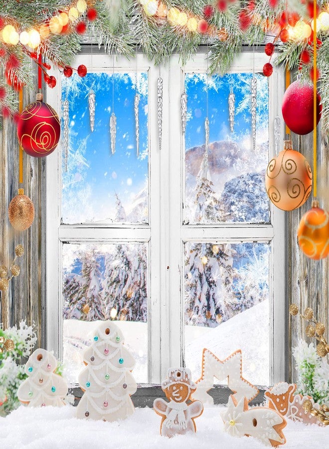 Dilunave 34 Pieces Icicle Christmas Ornaments Clear Acrylic Icicles Twisted Icicles Drop Ornament Christmas Tree Hanging Crystal icecycles Acrylic Xmas Tree with Silver Rope for Christmas Hanging Decoration - Image 4