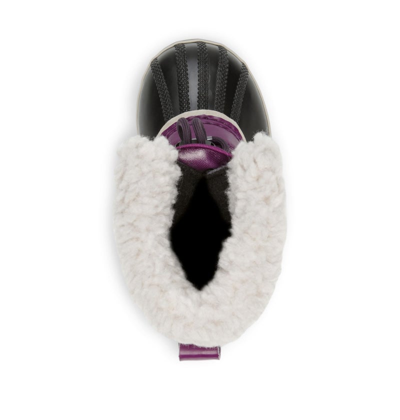 SOREL Children's Yoot Pac Nylon Waterproof Boot - Wild Iris, Dark Plum - 4 - Image 5