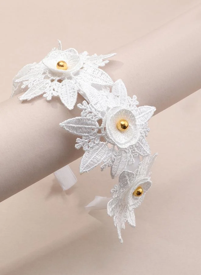 تايك تو Solid Flower Headband