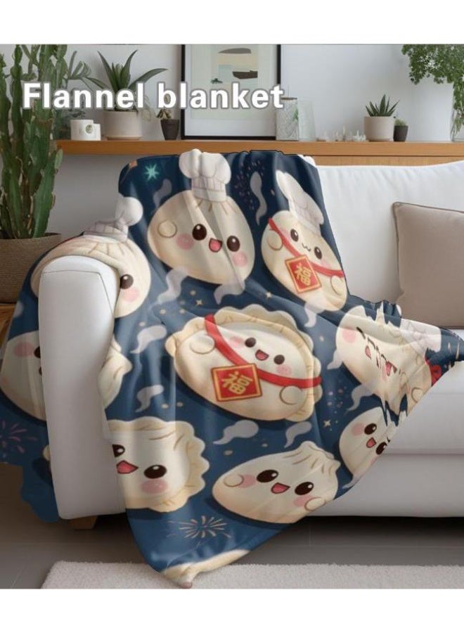 general Wisdom Fairy (latest) flannel thin blanket (warm and comfortable, suitable for sleep, game use, dust and sandproof) 150cm*200cm - 71 - Image 4