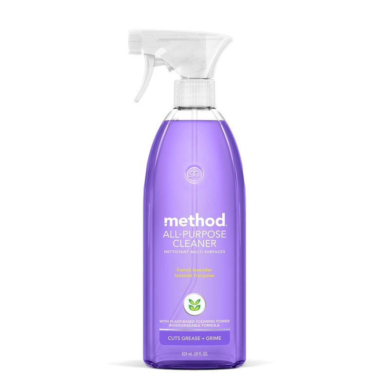 Method All-Purpose Cleaner Spray, French Lavender, Perfect for Most Counters, Tiles and More, 28 Fl Oz, (Pack of 1) - Image 1
