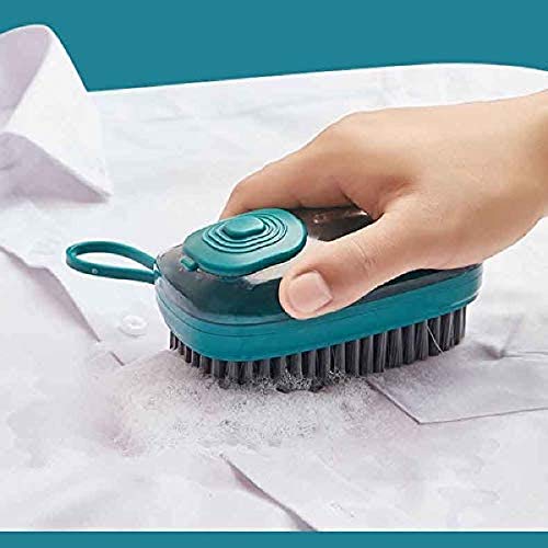 TOMATUS 1 PCS Multifunction Portable Laundry Shoe Scrub Brush (Orange) - Image 3