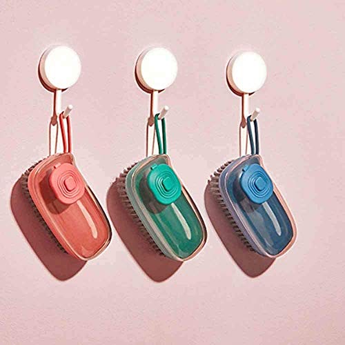 TOMATUS 1 PCS Multifunction Portable Laundry Shoe Scrub Brush (Orange) - Image 4