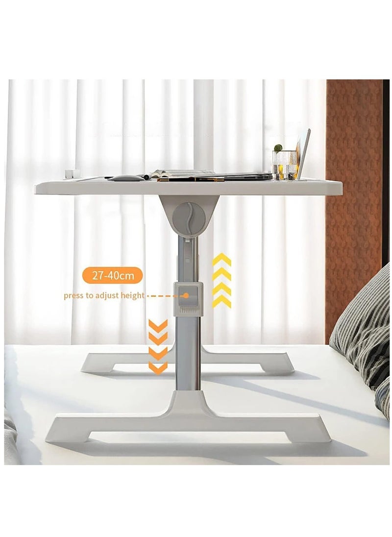 Arabest - Laptop Desk for Bed, Adjustable Laptop Bed Tray Table, Portable Lap Desks with USB Cooling Fan and Foldable Legs, Computer Tray Laptop Stand for Sofa Couch Floor (Black) - Image 1