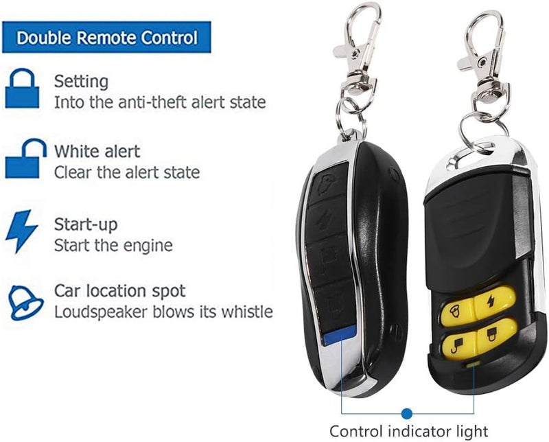 comfrt Motorcycle Security Kit Anti-Theft Alarm System Remote Control Engine Start Master Racing Alarm System Of Motorcycle - Image 2