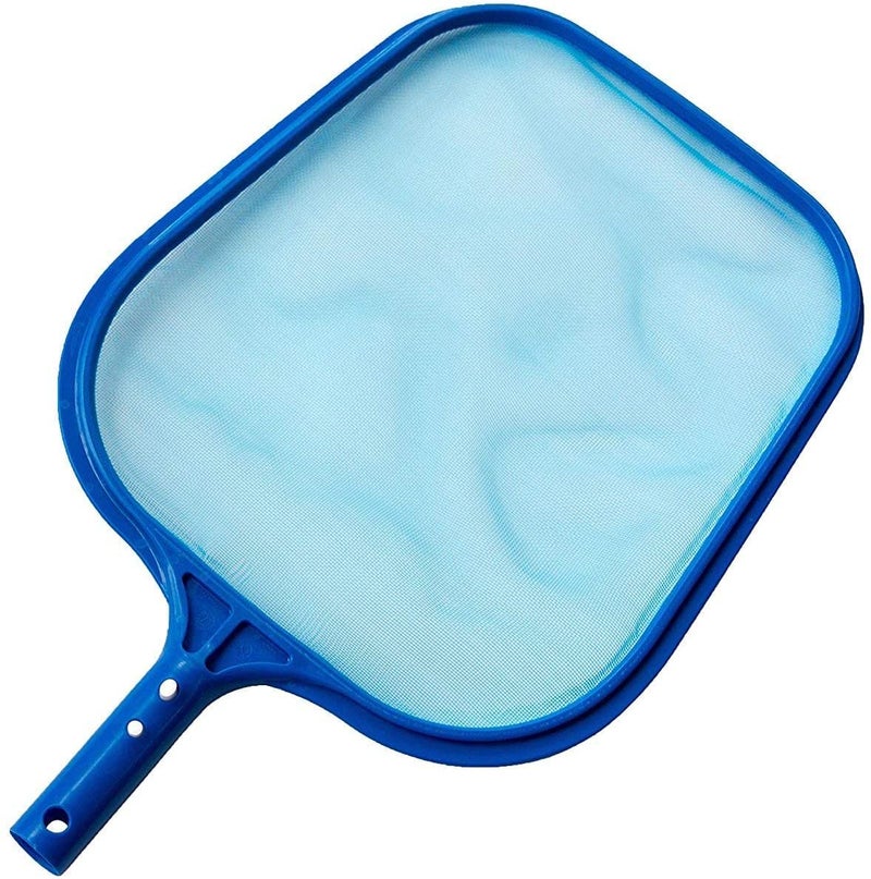 BlueWave 14 Inch Flexible Vacuum Head with Brush Blue Colour and Swimming Pool Blue Plastic Leaf Rake Mesh Net Skimmer Clean Swimming Pool Tool Leaf - Image 4