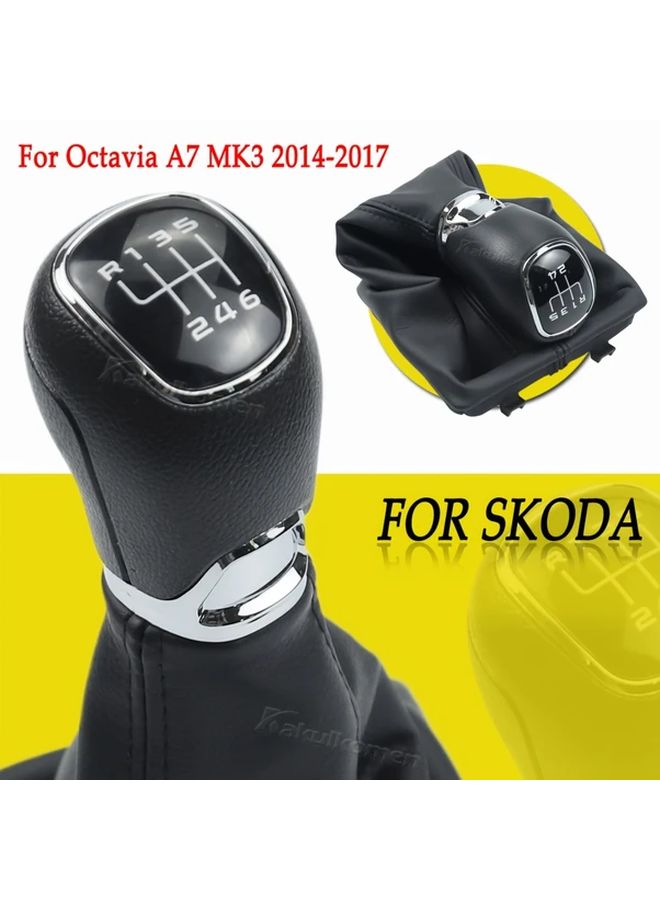 مقبض ناقل الحركة اليدوي بخمس سرعات لسيارة سكودا أوكتافيا 2014-2017 A7 Mk3، قطع غيار السيارات - Image 5