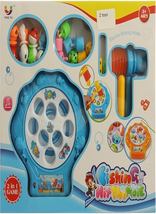 Ztoys Ztoys Electric Fishing Game Set For Unisex, Multi Color 