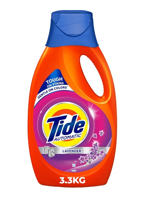 Tide Automatic Washing Machine Gel Detergent, Lavender Scent, 3.3 kg