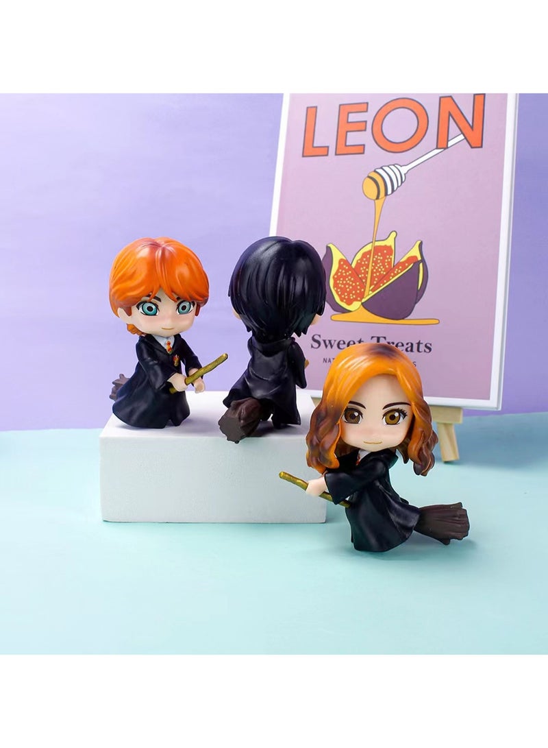 9.5CM High 6-Piece Set Of Harry Potter Series Figures Model Ornaments Suitable For Collection And Gift ,Bag Pack - Image 4