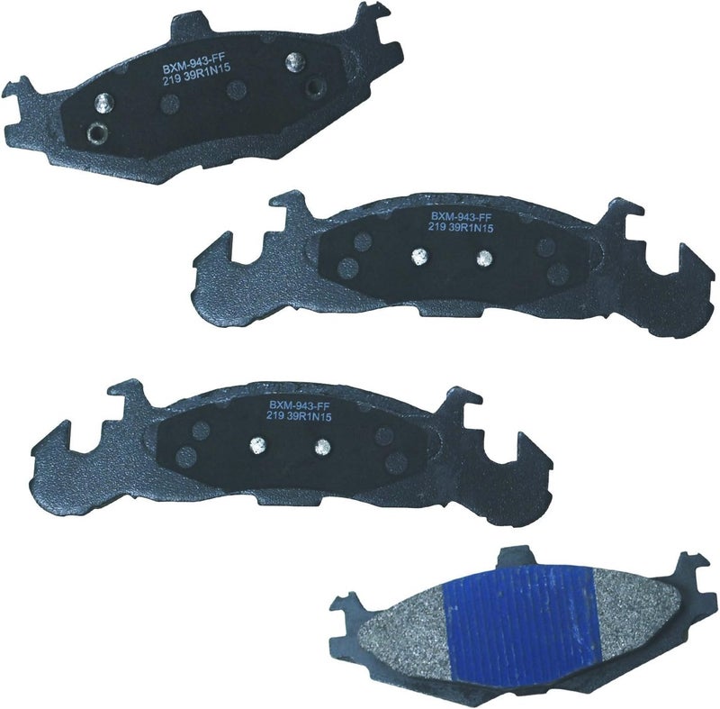 Bendix Premium SBM219 Front Brake Pads for Daytona,Executive Limousine,Laser,LeBaron,New Yorker,Spirit,Town & Country,Dodge 600,Aries,Lancer,Shadow,Acclaim,Caravelle,Reliant,Sundance - Image 1