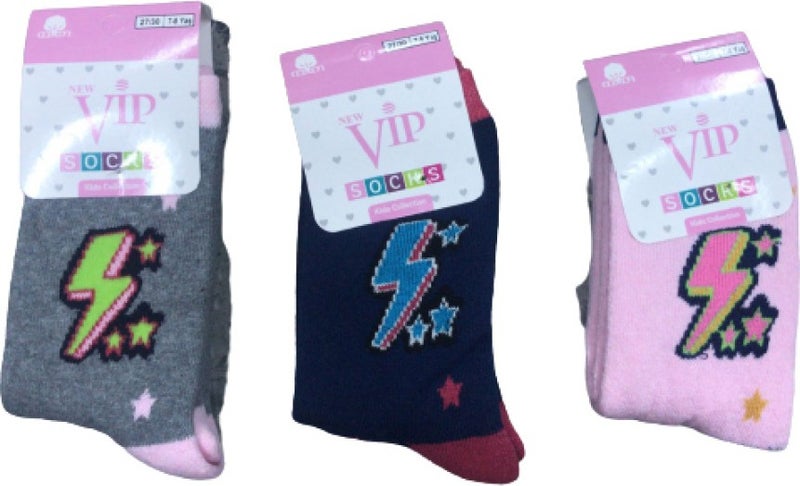 Lilyy Baby & Kids Socks 12 Pairs of Kids Terry Socks