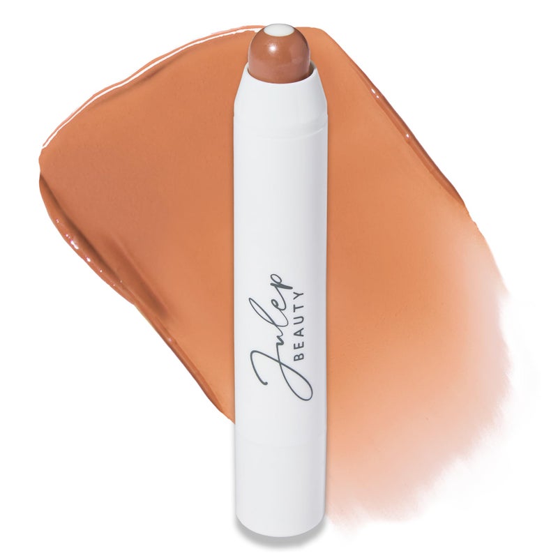 بلسم شفاه جوليبت بلون اللوز النيود  مرطب شفاه مع قلب فيتامين E  لمسة لامعة طبيعية  نباتي  خالي من القسوة