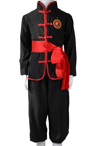 STIOEDYUAN Kids Kung Fu Suits Tai Chi Uniform Chinese Martial Art Wing Chun Clothing Sets Black 67 Years - Image 3