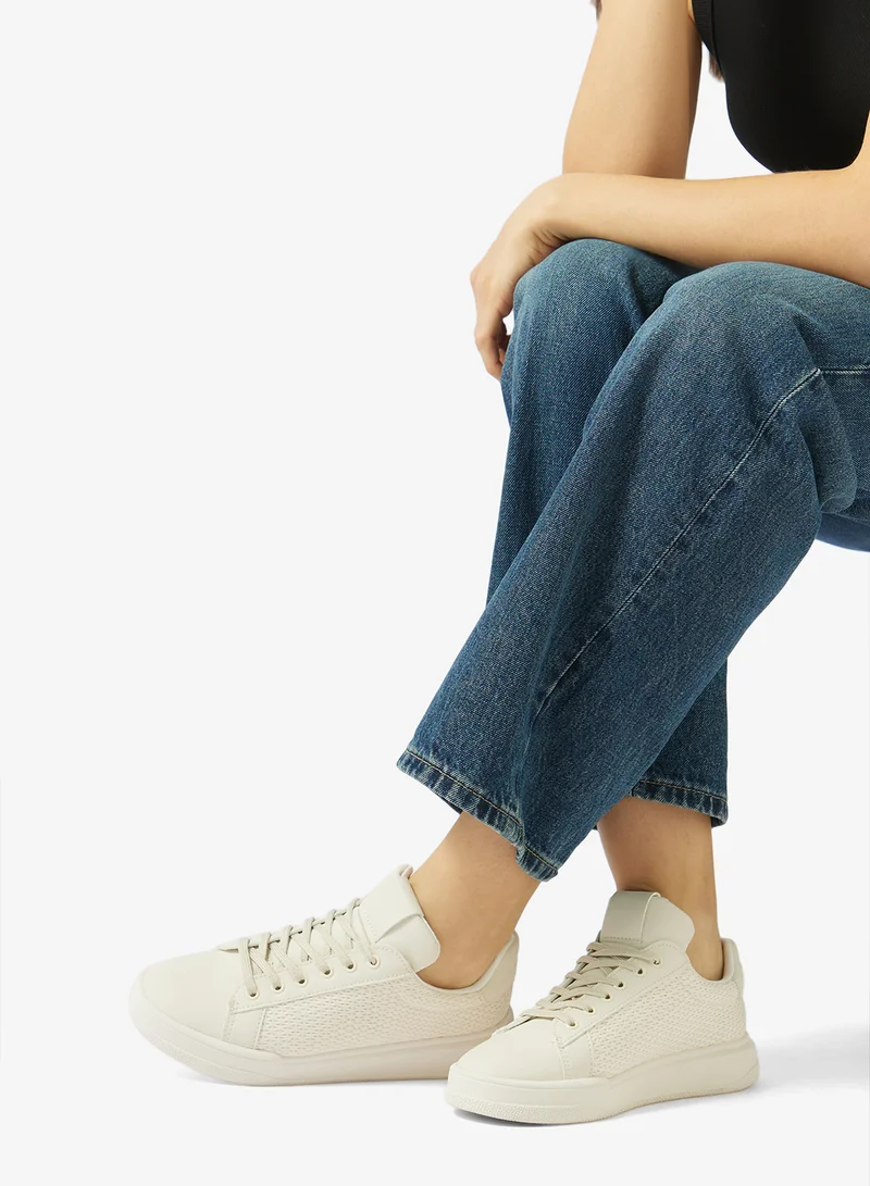 Ginger beige Classic Court Sneakers for Women | Best Price UAE