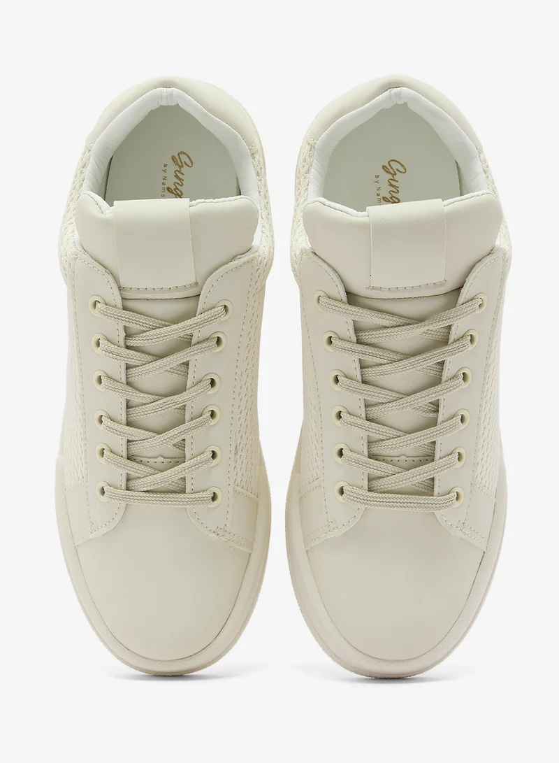 Ginger beige Classic Court Sneakers for Women | Best Price UAE