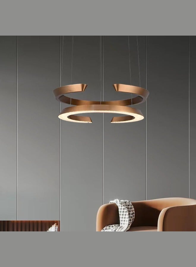 MAAC HOME MAAC Home Delphinium - Unique Ring LED Light Modern Decorative Stylish Elegant Contemporary Minimalist Pendant Lamp for Bedroom, Living Room, and Office, Home Décor  - Image 1