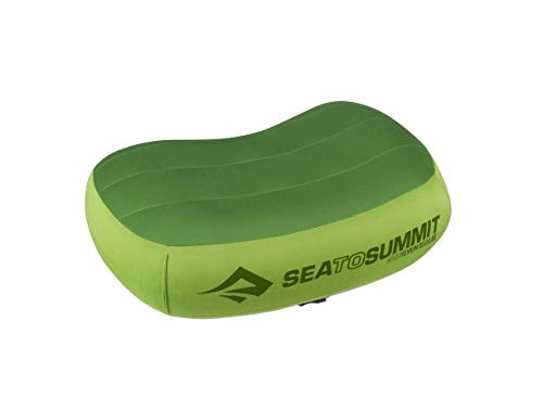 Sea to Summit Aeros Premium Inflatable Travel Pillow, Regular (13.4 x 9.4), Lime - Image 1
