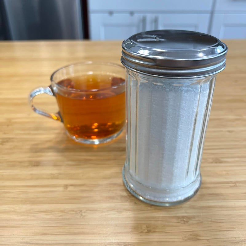 BNYD Glass Sugar Shaker Dispenser Pourer, 5.5 inch - Image 3