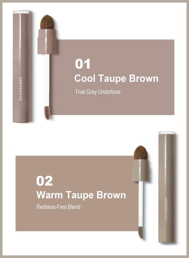 Okerker Liquid Cool Toned Contour Stick,Cool Grey Brown for Fair Pale Light Skin - Image 2