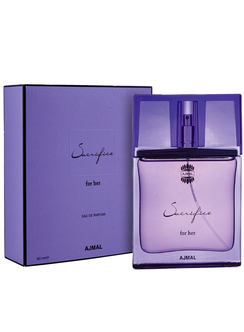 Ajmal Sacrifice For Her Eau De Parfum For Women - 50 ML - Image 1