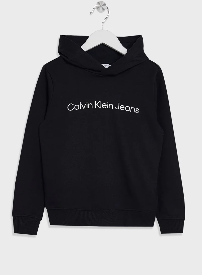 Calvin Klein Jeans Kids Logo Hoodie & Leggings Set
