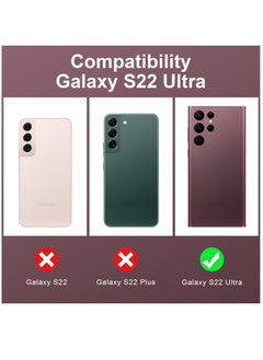 Houmt Clear Case Cover Compatible with Samsung Galaxy S22 Ultra, Support Wireless Charging Soft Transparent and Back Tpu for Galaxy S22 Ultra 5G 6.8 inch  - Image 5