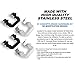 R1 Concepts Disc Brake Hardware Kit Rear 19992023 AUDI CADILLAC CHEVROLET FORD JAGUAR JEEP MAZDA MERCEDESBENZ MINI PONTIAC SAAB SATURN SEAT VOLKSWAGEN VOLVO S3 A3 MEXICO TTS QUAT - Image 3