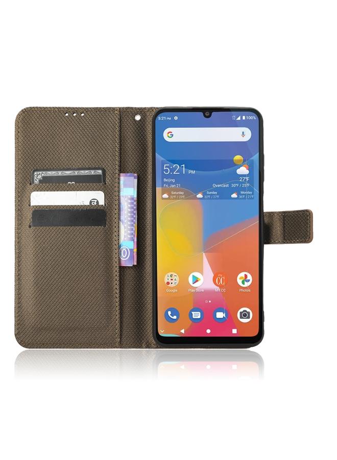 اس-توب جراب هاتف Cellular ZMax 5G من الجلد بتصميم ماسي - Image 3