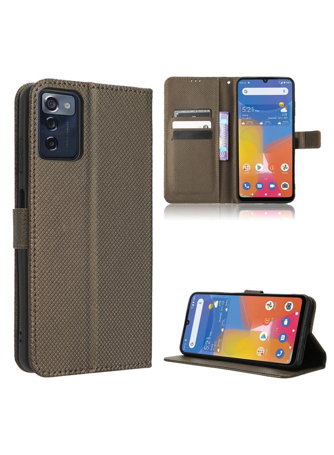 اس-توب جراب هاتف Cellular ZMax 5G من الجلد بتصميم ماسي - Image 1