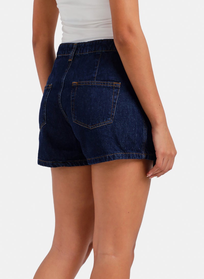 Carina Denim Beach Skorts - Image 4