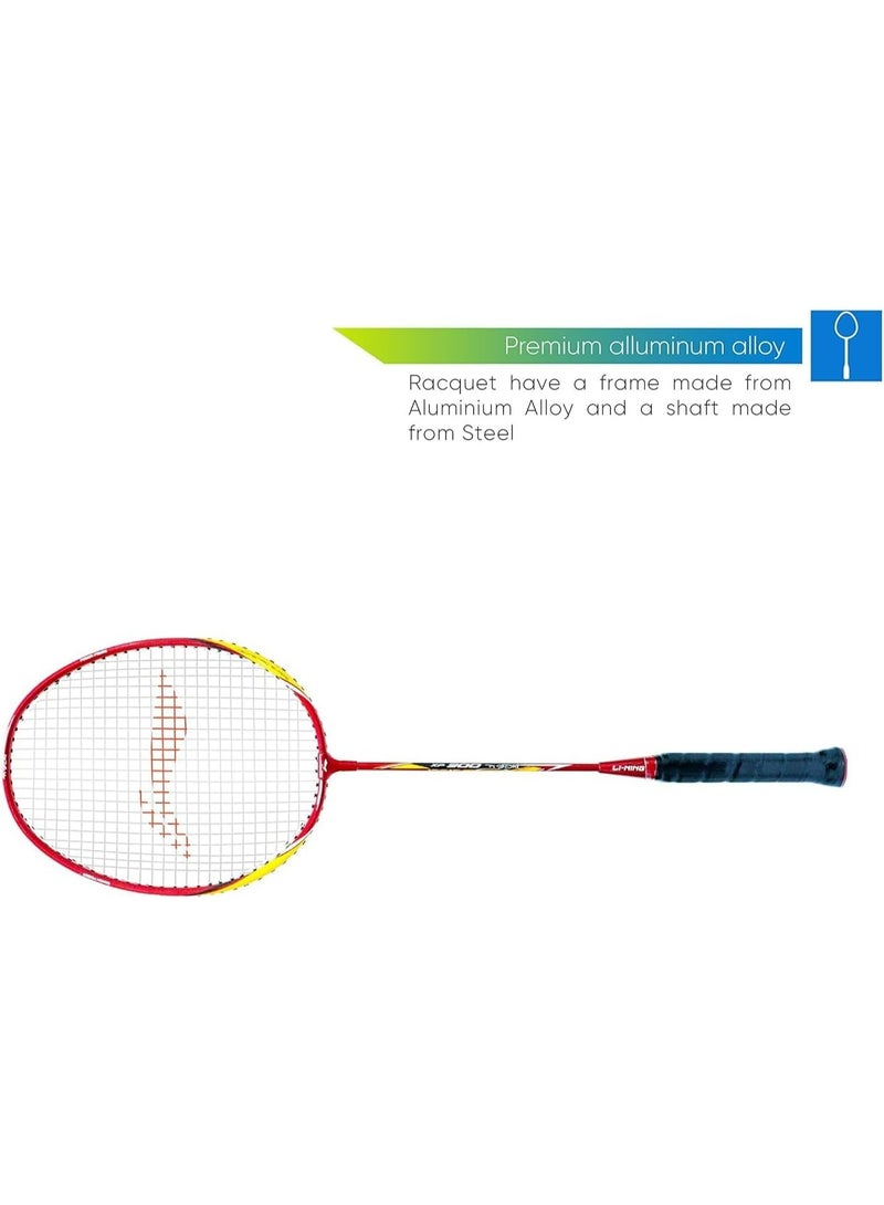 Li-Ning XP 901 - PV SINDHU Signature Series Aluminium Strung Badminton Racket with Full Racket Cover| For Beginners | 95 grams | Maximum String Tension - 20lbs - Image 5