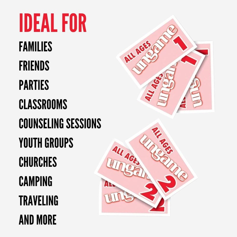 TaliCor Pocket Ungame All Ages Version - Communication Game - Encourages Thoughtful Conversation - Family Friendly & Ideal for Travel - Image 2