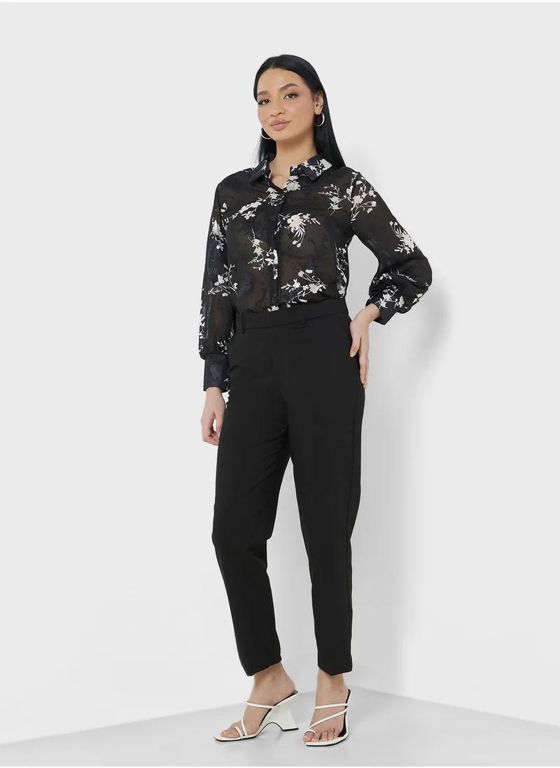 ايلا Floral Print Shirt