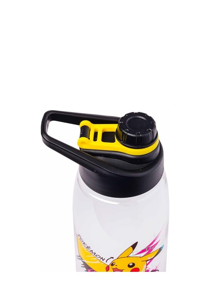 Silver Buffalo Pokémon Skate Graffiti Electrifying Pikachu Water Bottle with Screw-On Lid, 28 Ounces - Image 5