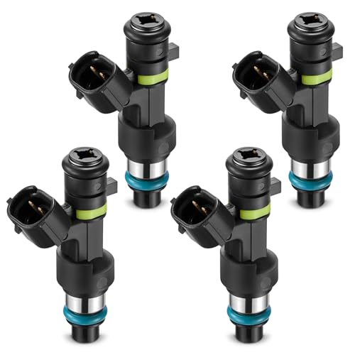 BDFHYK Fuel Injector 16600EN200 Compatible with 20072012 Nissan Cube NV200 Sentra Versa 18L 20L l4 Trucks Replacement Kit FBY2850 FJ1056 2971006 84212343 FIJ0026 67663 Fuel Injectors Set of 4 - Image 1