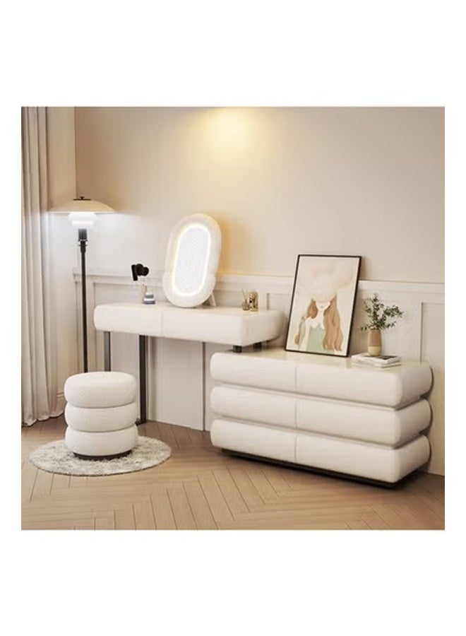 keke Multifunctional Makeup Vanity Dressing Table with Drawers and Chair 120 CM - Image 1