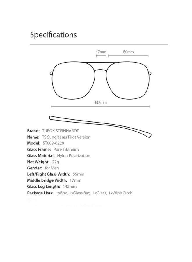 Xiaomi Unisex Polarized Pilot Sunglasses - Image 2