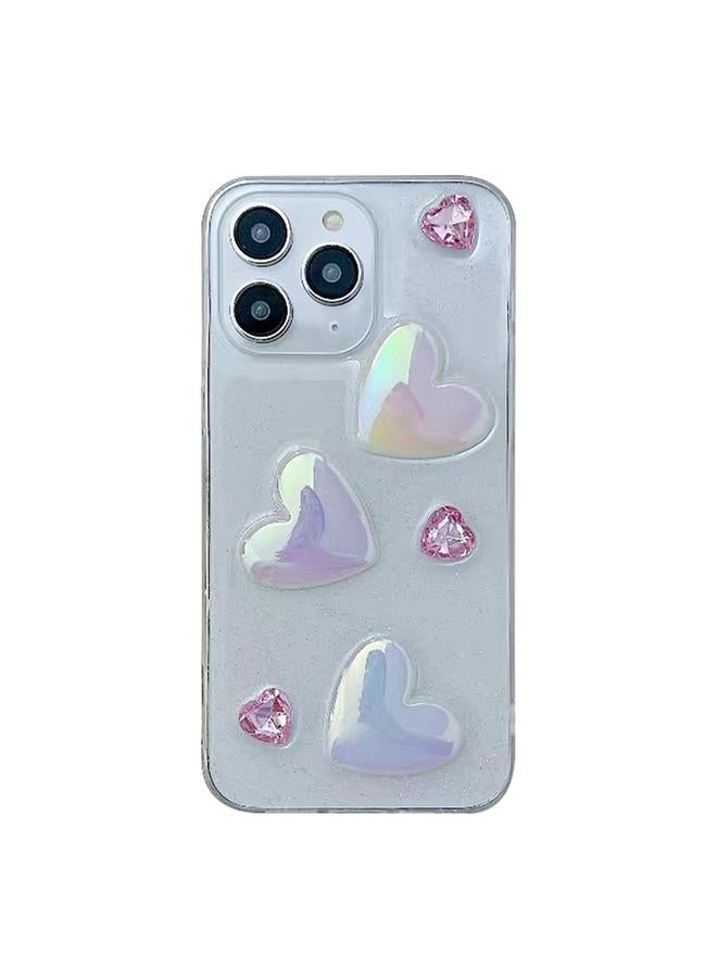 Zaboon Case For iPhone 11 Pro Max Love Epoxy TPU Phone Case - Image 1