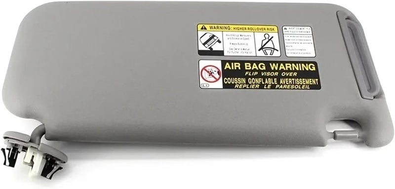 Car Inside Sun Visor Car Sun Visor Gray Left Driver Side Sunshade with Sunroof for Toyota for Rav4 2006 2007 2008 2009 2010 2011 2012 2013 7432042501B2 74320-42501-B2 - Image 3