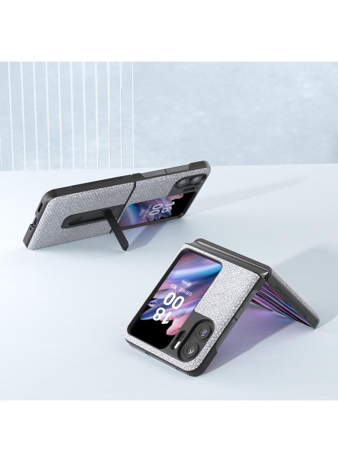 S-TOP Case For OPPO Find N2 Flip Diamond Series Phone Case with Holder - Image 3
