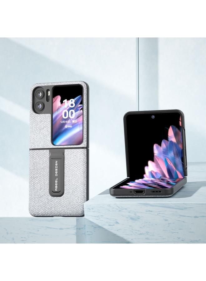 S-TOP Case For OPPO Find N2 Flip Diamond Series Phone Case with Holder - Image 2