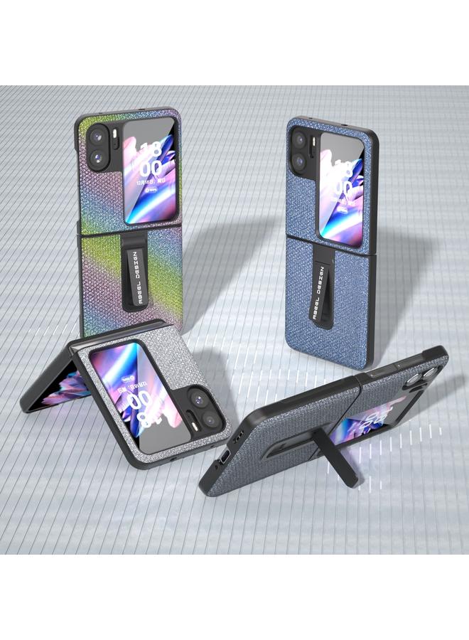 S-TOP Case For OPPO Find N2 Flip Diamond Series Phone Case with Holder - Image 5