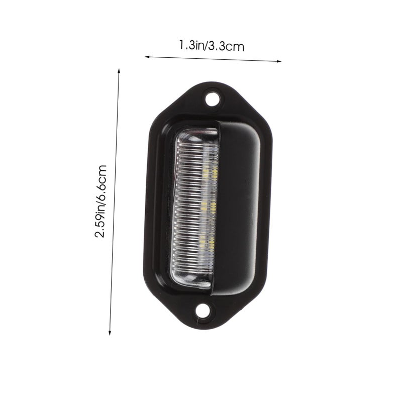 2 Pack LED License Plate Lights for Trucks High Brightness Easy Installation - Image 3