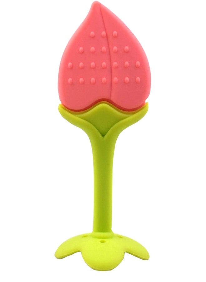 Lappu Baby Silicone Fruit Shape Teether for Baby 6-12 Months| Baby Teether 3-6 Months Babies| Teether Teether for 6 to 12 Months Baby Bpa Free Combo Pack (Multicolor_11) - Image 4