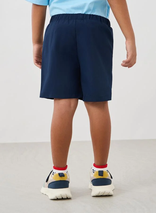 Styli Styli Boys Solid Twill Shorts