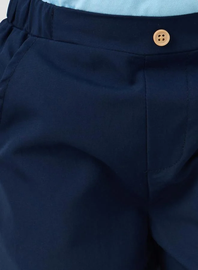 Styli Styli Boys Solid Twill Shorts