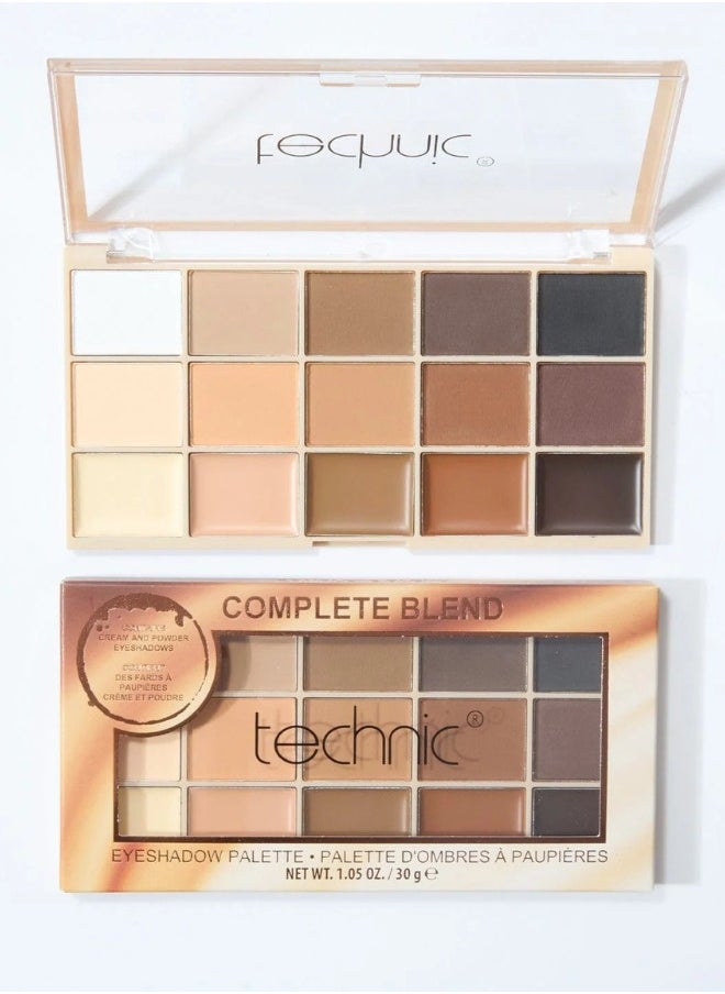 Technic Technic Complete Blend Eyeshadow Palette  - Image 1